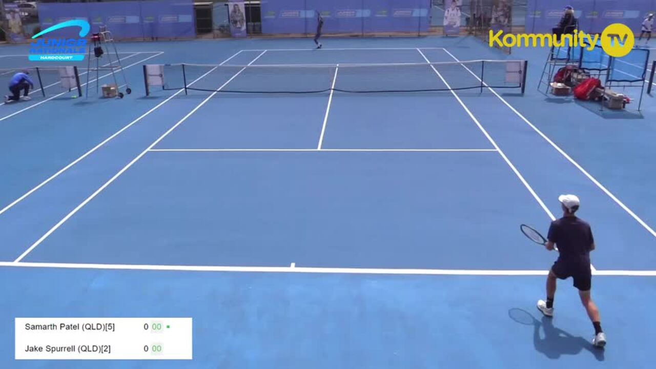 Replay: Samarth Patel v Jake Spurrell (14/U Boys 3rd Place) - 2024 Australian Junior Hardcourt Championships Day 6