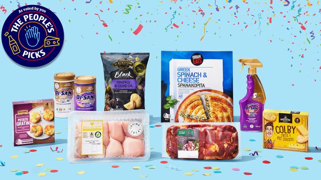 Aldi’s People’s Picks for 2024 had some items make an appearance once again but there were some brand new products to grace the list. Picture: Supplied