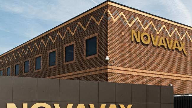 A Novavax centre in Maryland, the US. Picture: AFP