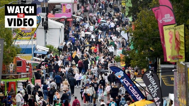 Ekka 2022 ride test ends abruptly after reporter gets sick