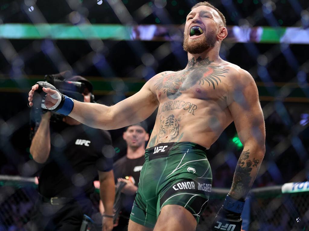 Garry has been labelled a “fake Conor McGregor”. Picture: Erik Verduzco/Las Vegas Review-Journal/Tribune News Service via Getty Images