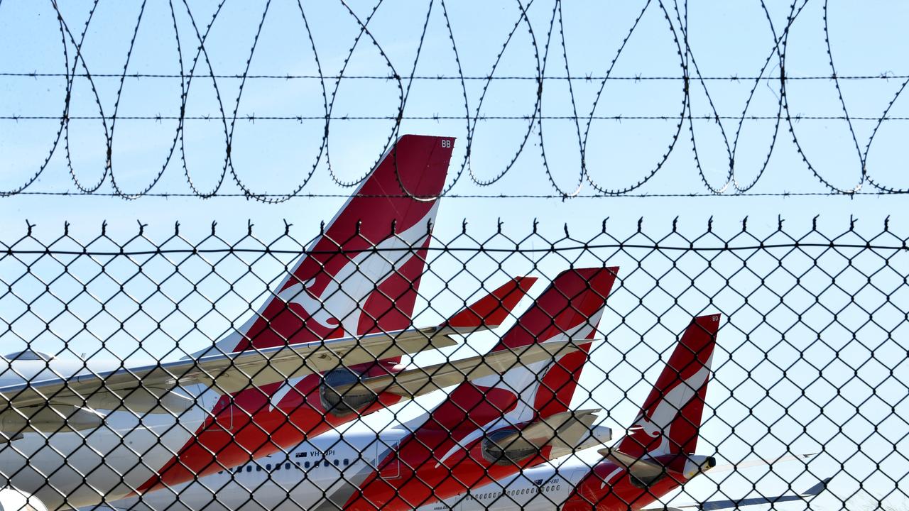 Qantas and Perth Airport haven’t been BFFs for some time. Picture: AAP Image/Darren England.