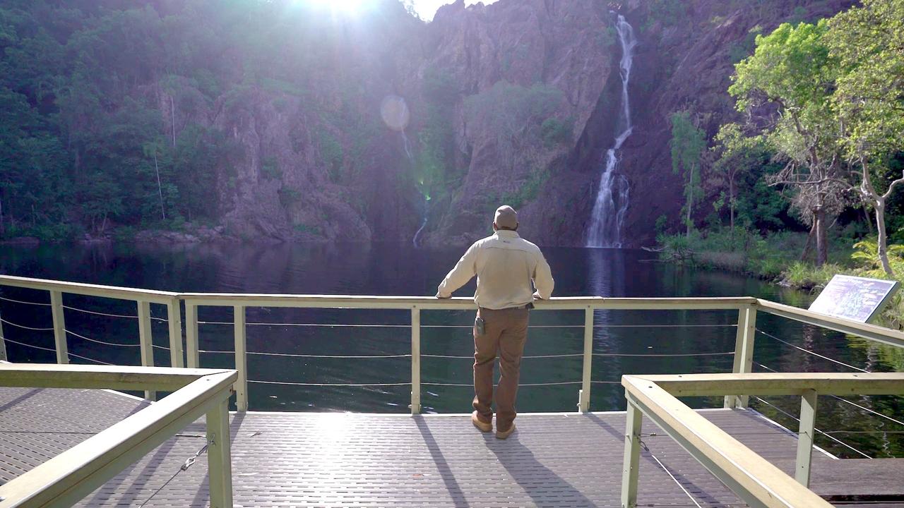 Wangi Falls gets new croc fence