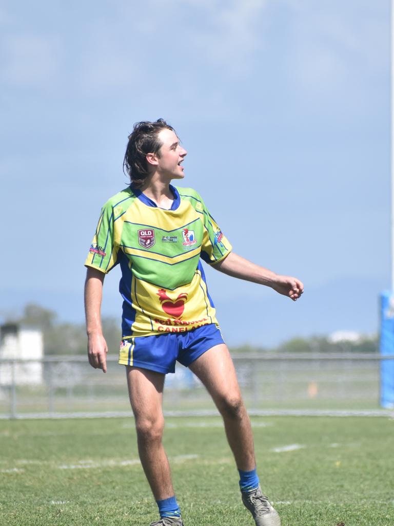 Kyle Atherton in the Moranbah Miners v Wanderers U15s RLMD Grand Final at JRL Field 5, September 4, 2021. Picture: Matthew Forrest