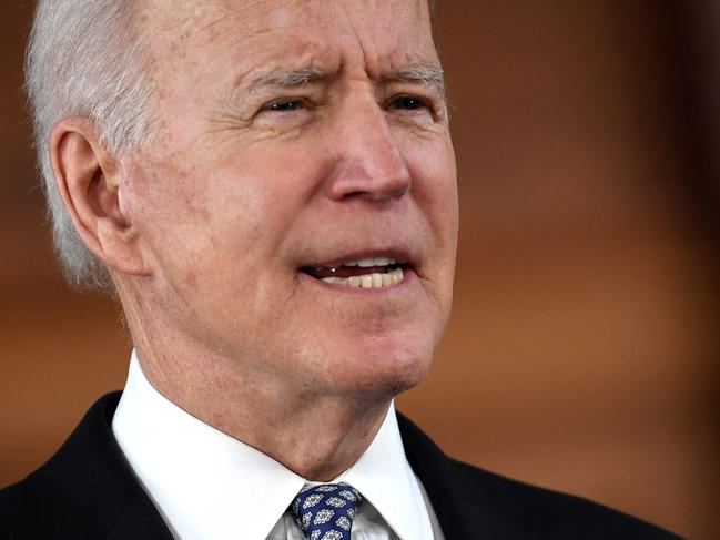 US President Joe Biden has pledged to help the hundreds of unaccompanied children stranded at the US border. Picture: AFP