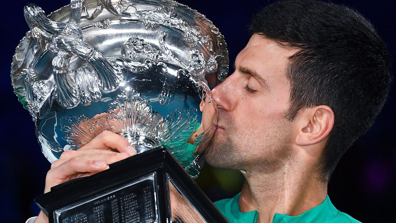 There’s a ‘50/50’ chance the government will move to deport Novak Djokovic. Picture: William West/AFP