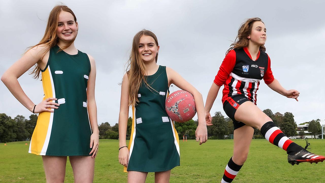 Uniforms turning young girls off playing sport