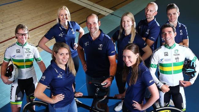 Australia's cycling squad for the 2016 Paralympics in Rio. Picture Sarah Reed