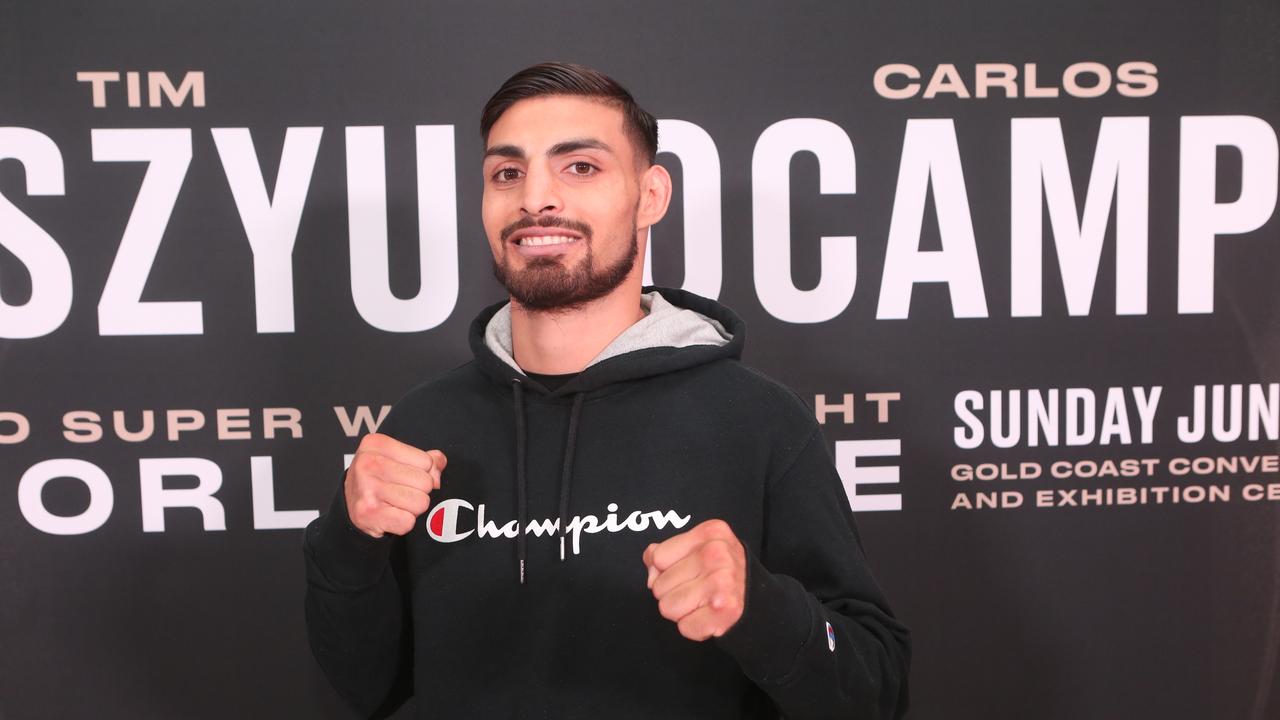 Tim Tszyu v Carlos Ocampo fight launch party, Nineteen at the Star, Broadbeach. Carlos Ocampo. Picture by Richard Gosling