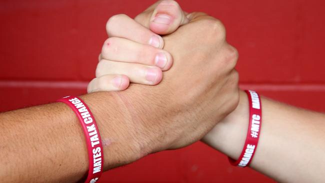 Corey Allan was involved in the powerful Marsden State High School Mates Talk Change program. Picture: Richard Walker