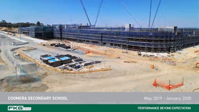 Construction timelapse - Foxwell State Secondary College