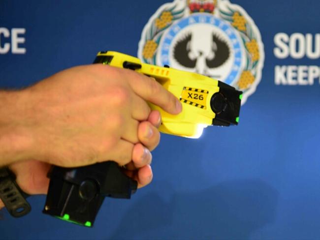 SA Police policies changed in 2014 to allow use of tasers on unarmed offenders. Picture: Supplied