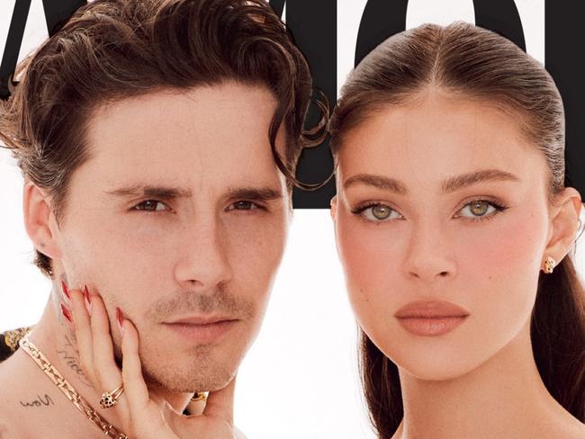 Brooklyn Beckham and Nicola Peltz Beckham Glamour Germany cover shoot. Picture: The Morelli Brothers/Glamour Germany