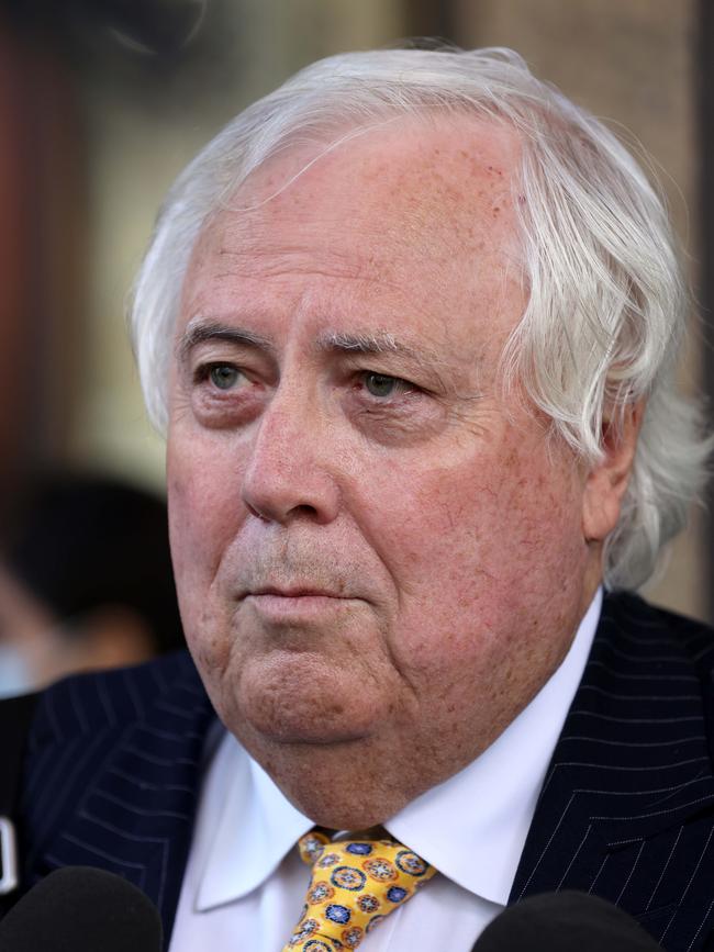 UAP founder Clive Palmer. Picture: NCA NewsWire / Damian Shaw