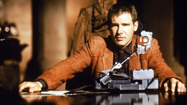 Stills from the 1982 film Blade Runner directed by Ridley Scott and starring Harrison Ford as Rick Deckard.