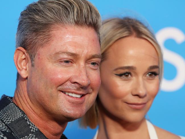 SYDNEY, AUSTRALIA - NOVEMBER 03: Michael Clarke and Jade Yarbrough attends the Louis Vuitton SEE LV exhibition opening on November 03, 2022 in Sydney, Australia. (Photo by Lisa Maree Williams/Getty Images)