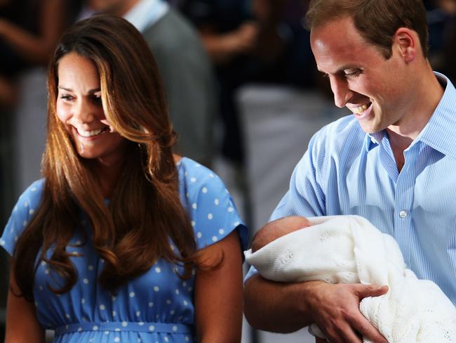 But Kate and William already used the name George for their first child. Picture: Oli Scarff/Getty Images