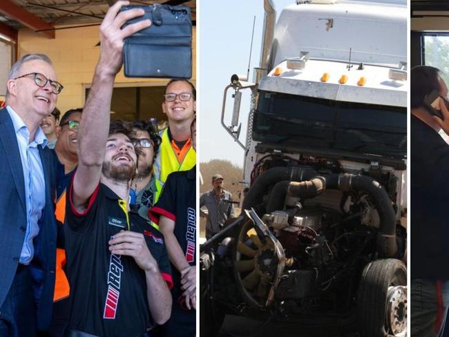 The biggest stories from Alice Springs and the Red Centre in 2024: Prime Minister Anthony Albanese visits Alice Springs, a cattle truck crashes into The Ghan north of Alice Springs, and the 70 people attack the Todd Tavern in Alice Springs, in an event which triggers a curfew in the town.