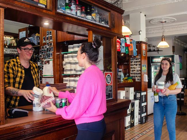 W. Short Hospitality offers essential items to its customers at pubs in NSW. Picture: Supplied