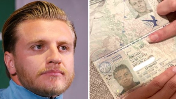 Jason Cummings lost his passport.