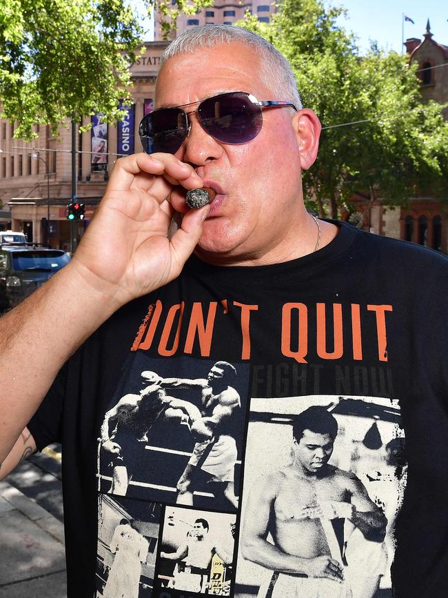 Lawyer X was spotted at Wheat with client Mick Gatto.