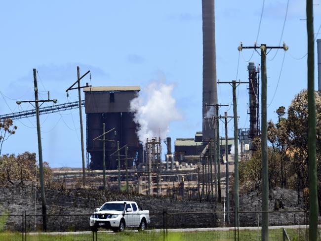 The Queensland Nickel refinery in Townsville owned by MP Clive Palmer.