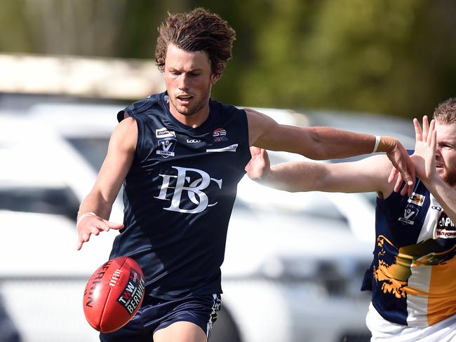 Michael Riseley was a two-time premiership player at Berwick. Picture: Jason Sammon
