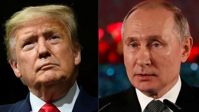President Donald Trump and President Vladimir Putin.