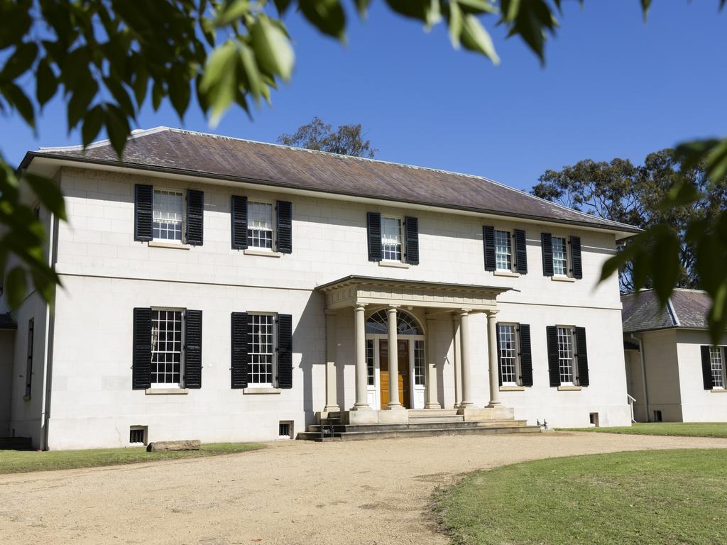 ‘How did it get there?’ … the Old Government House, Parramatta.