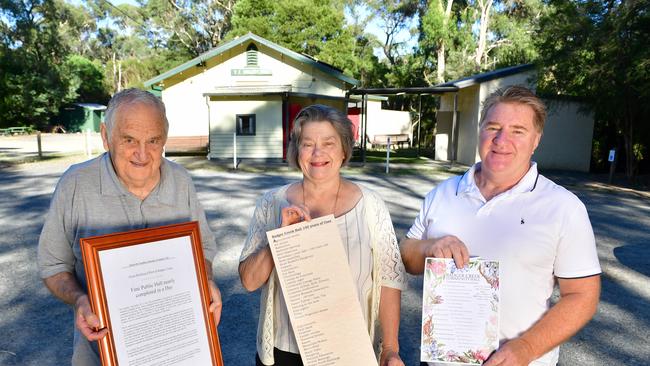 The Badger Creek community is getting ready to celebrate 100 years of its community hall. It was built in a day and a half and is still standing today.