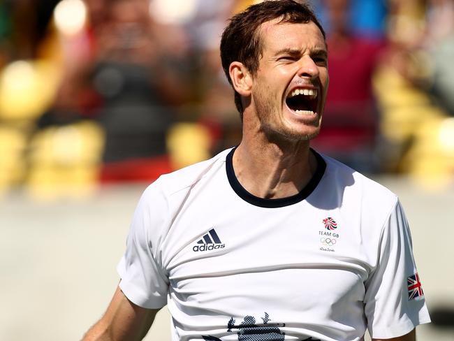 Andy Murray had plenty to say in his match against Kei Nishikori.