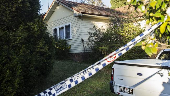 The house where Edwards murdered his children. Picture: Jenny Evans