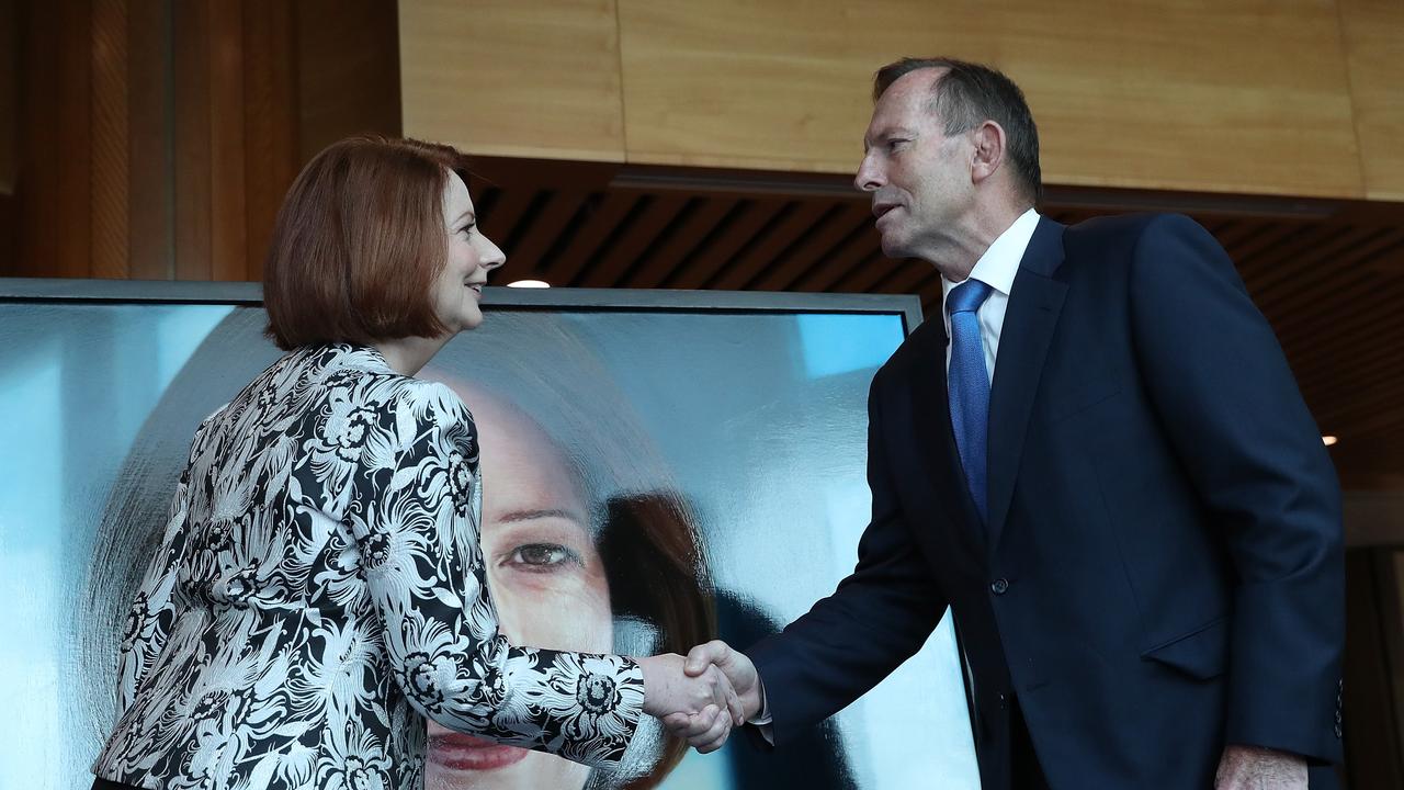 Former PM Julia GillardÕs Official Portrait Unvei