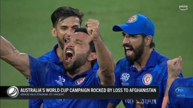 Afghanistan beat Aussies for the first time ever!