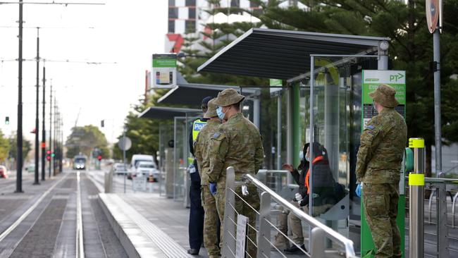 Restrictive worker permits are now in force in Melbourne. Picture: Sarah Matray