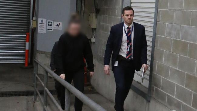 Young did not apply for bail in court on Saturday. Picture: NSW Police