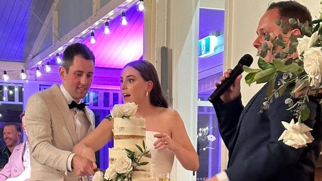 The crash happened as guests who attended the wedding of Mitchell Gaffney and Madeleine Edsell returned back to Singleton. Picture: Instagram