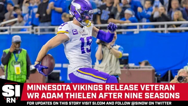 Twitter reacts to Vikings releasing wide receiver Adam Thielen