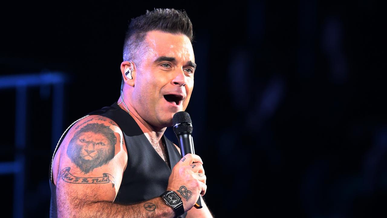 The AFL is in talks with Robbie Williams. Picture: David Crosling