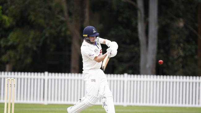 Action from the match between QLD University and Wynnum earlier this season.. Picture: Tertius Pickard