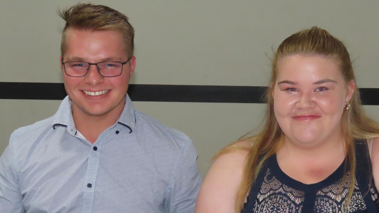 Daniel Trace and Madison Olsson from Kingaroy at the 2023 Kingaroy Show Dinner.