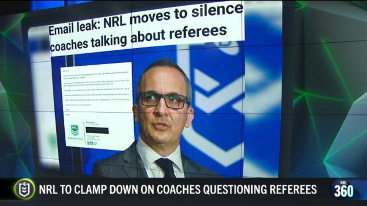 Abdo cracking down on referee comments