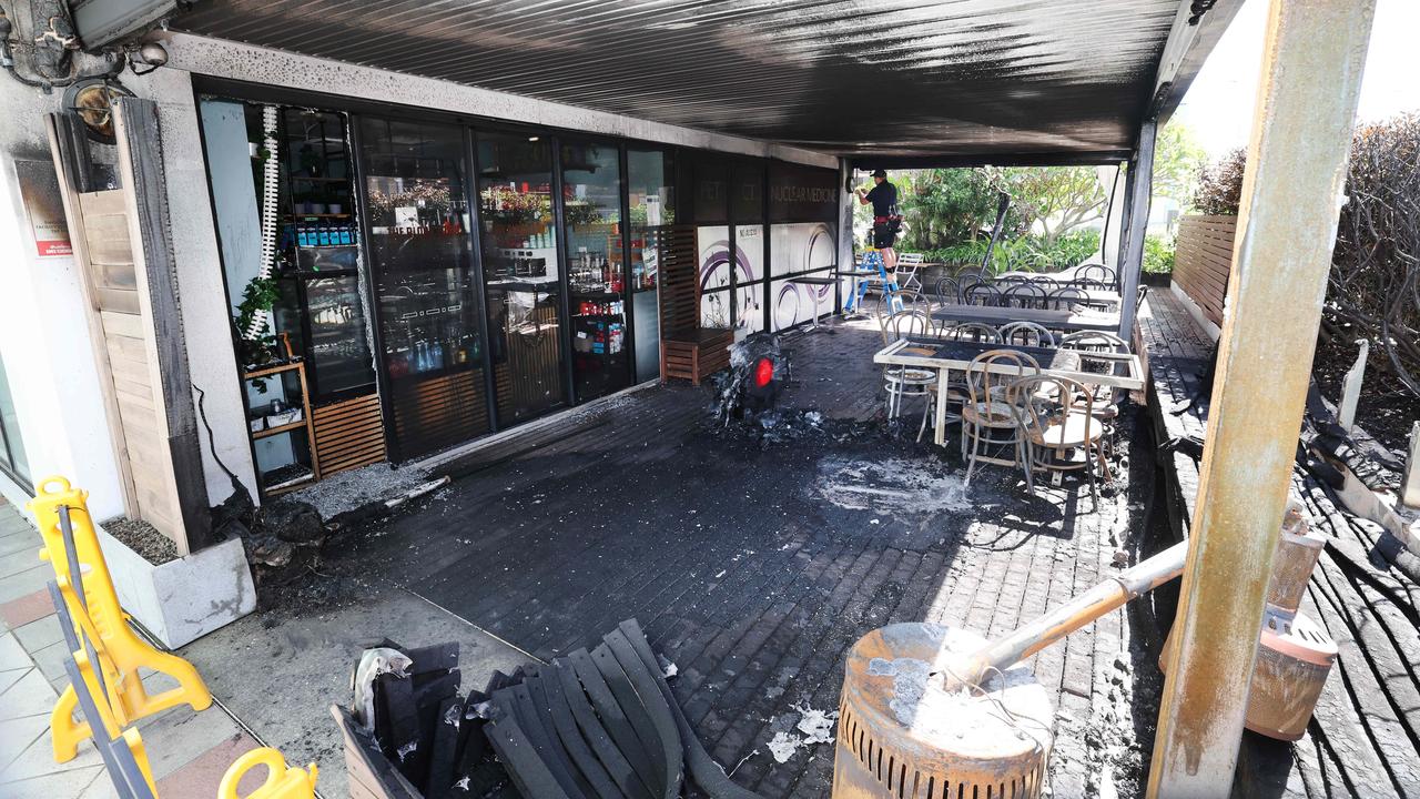 ‘Exploded’: Arsonist torches popular cafe at Gold Coast hospital