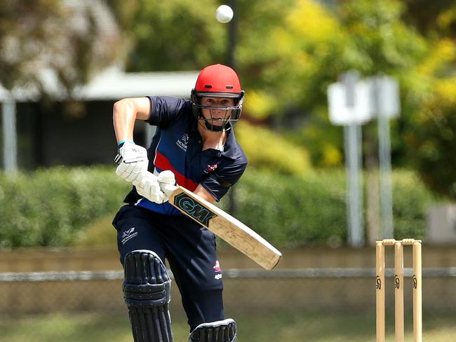 Matthew Underwood made 46 at the top of the order. Picture: Hamish Blair