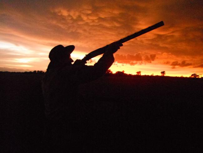 A great part of the Territory lifestyle opened last Wednesday morning with the opening of the NT Waterfowl Hunting season on public hunting reserves. Picture: BART IRWIN