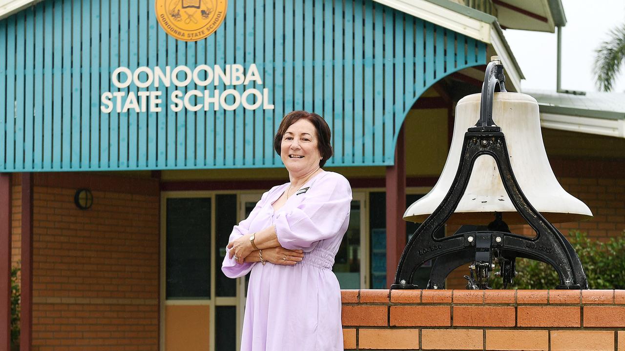 Principal of Oonoonba State School Anne-Marie Day is leaving her role after being with the school since its opening. Picture: Shae Beplate.
