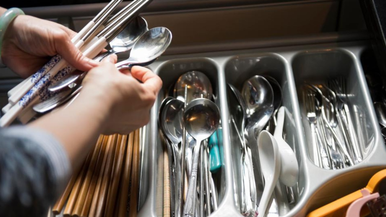 Apparently everyone takes their cutlery organising very seriously.