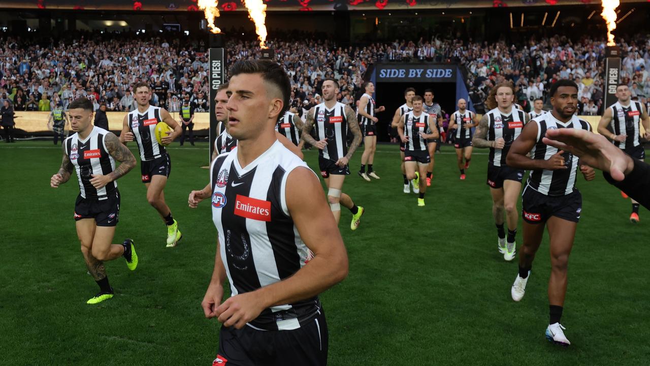 Nick Daicos and the Magpies are up next for Fremantle. (Photo by James Wiltshire/AFL Photos via Getty Images)