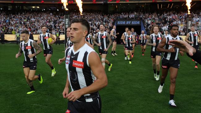 Nick Daicos and the Magpies are up next for Fremantle. (Photo by James Wiltshire/AFL Photos via Getty Images)
