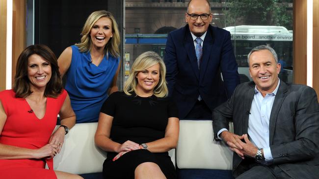 All smiles, but Woman’s Day claimed there was trouble on the Sunrise set.